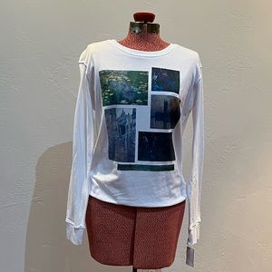 Monet Painting Crew Neck